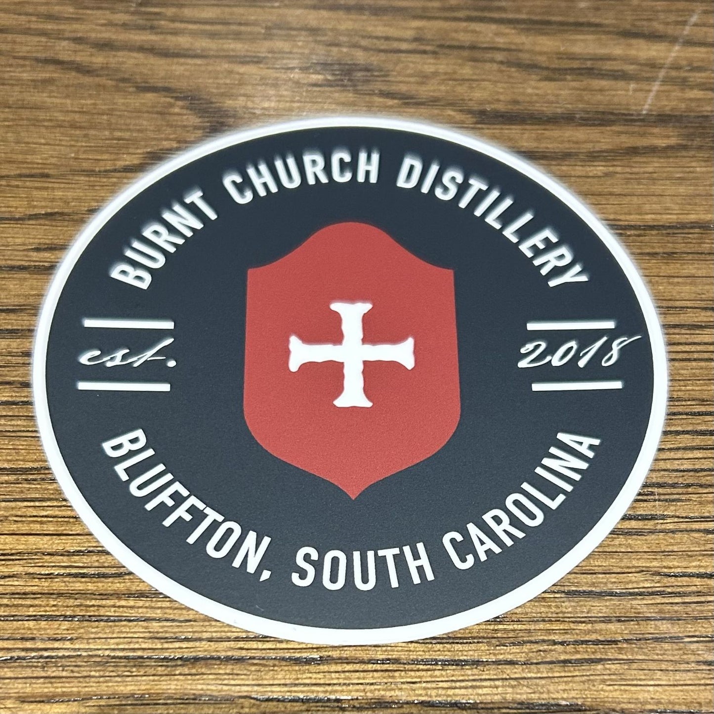 BCD Round Sticker