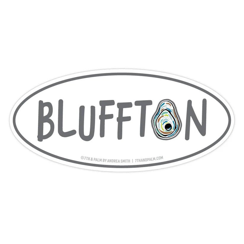 Bluffton Sticker - Oyster