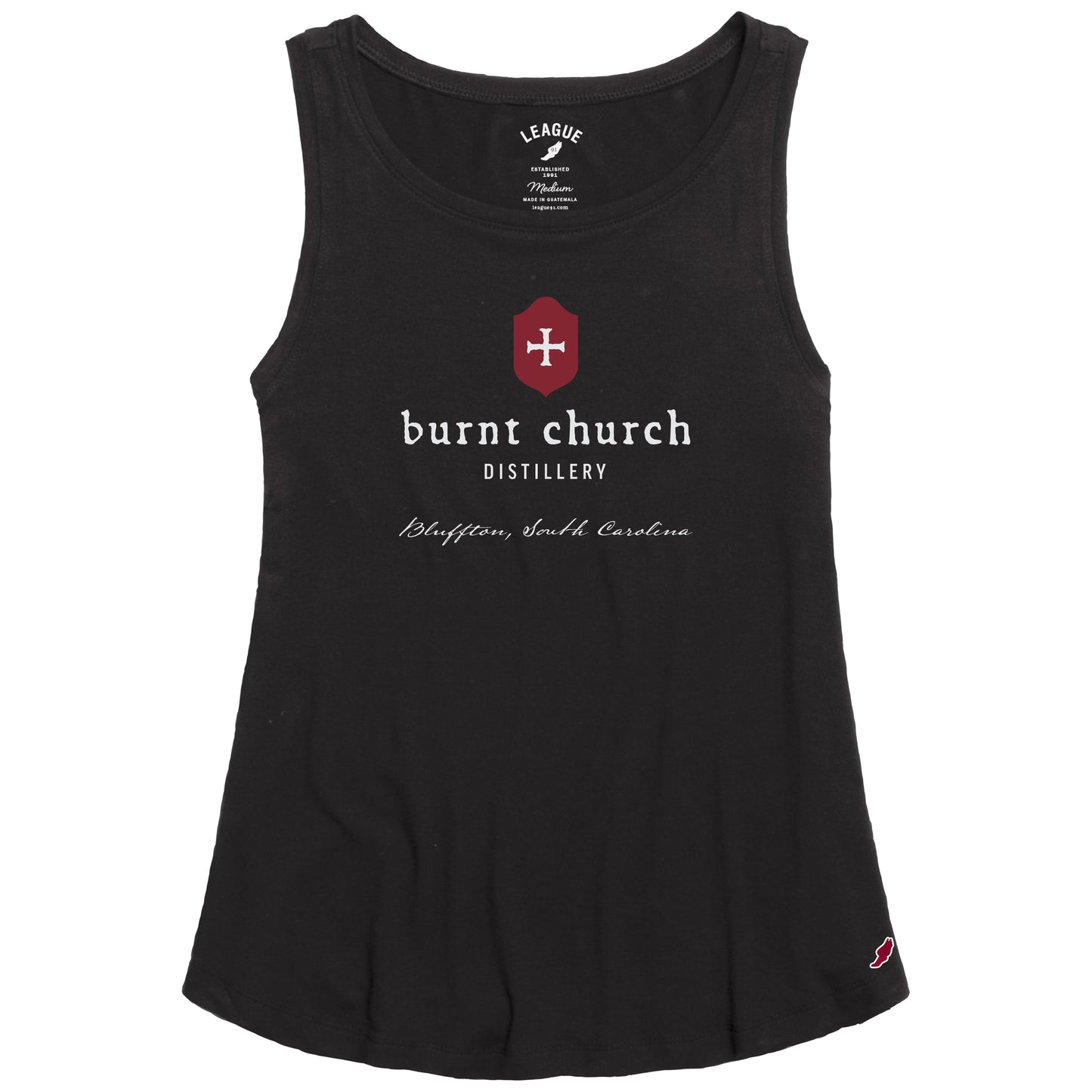Trapeze Black Tank Top