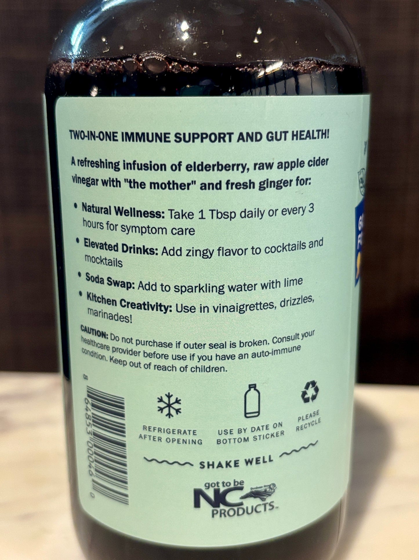 Sweet's Elderberry Shrub - 16 oz