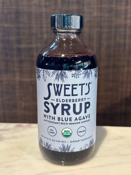 Elderberry Syrup w/ Blue Agave - 8 oz