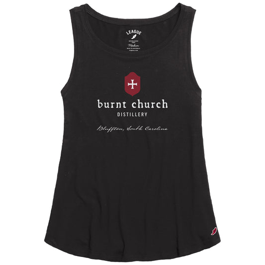 Trapeze Black Tank Top